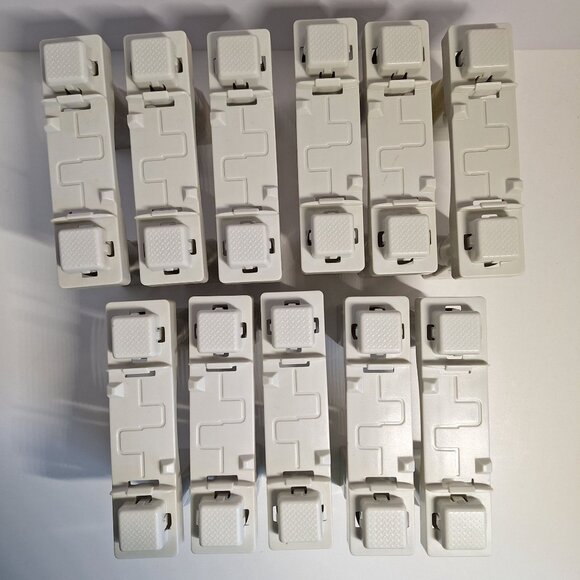 11 Geotrax Train Track Bridge Riser Lot Gray Supports Fisher Price Railroad - Picture 8 of 8